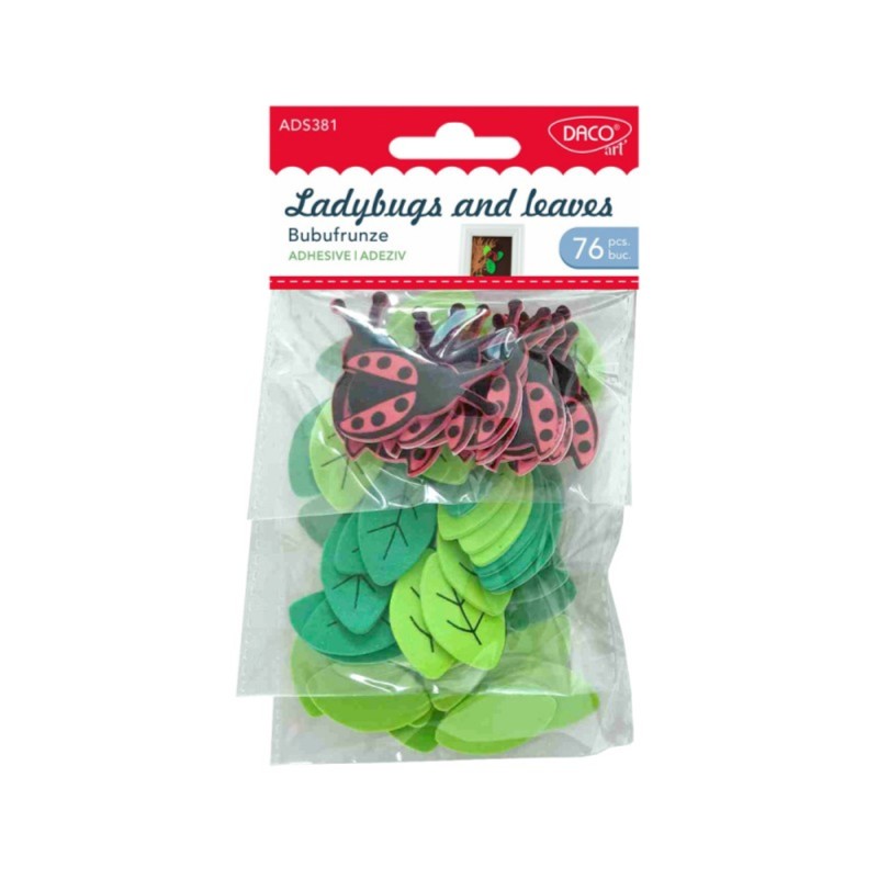 Accesorii Craft, Bubufrunze, Spuma, Daco, 76 Buc/Set