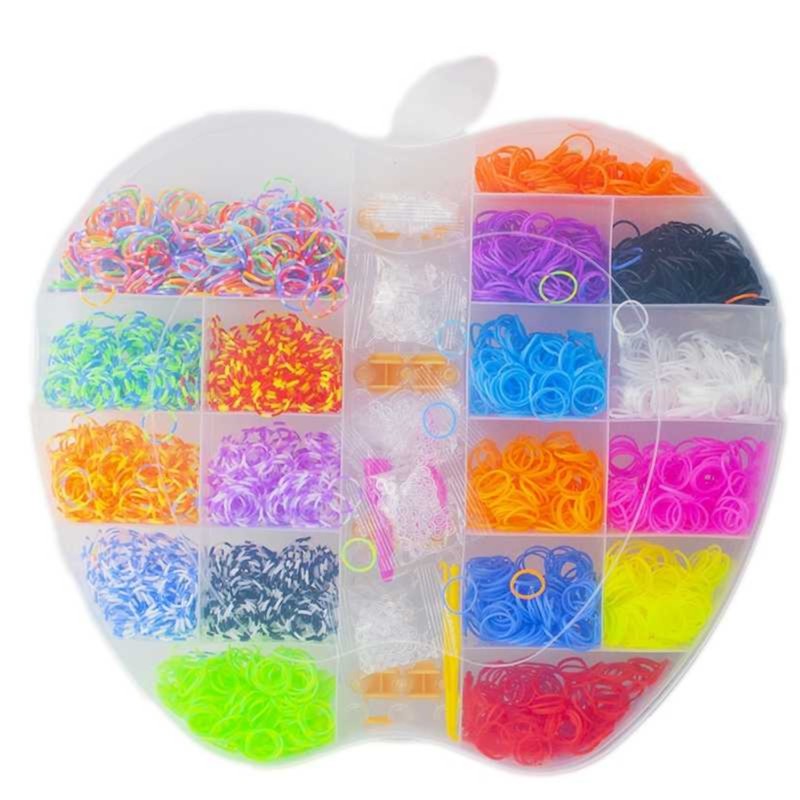 Accesorii craft, elastice, 4400 piese