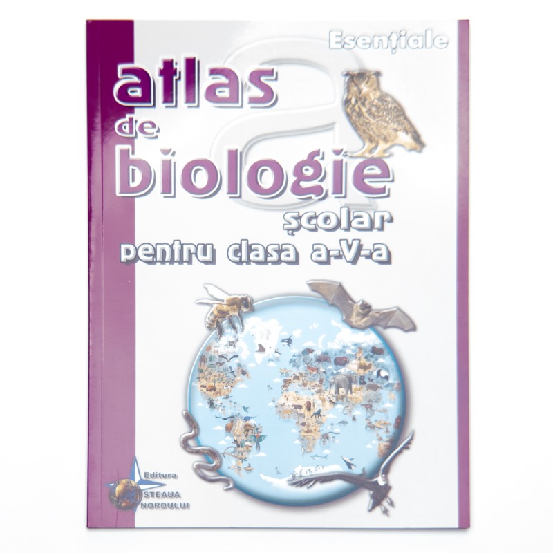 Atlas Biologie Scolar, Clasa A V-A, Editura Steaua Nordului