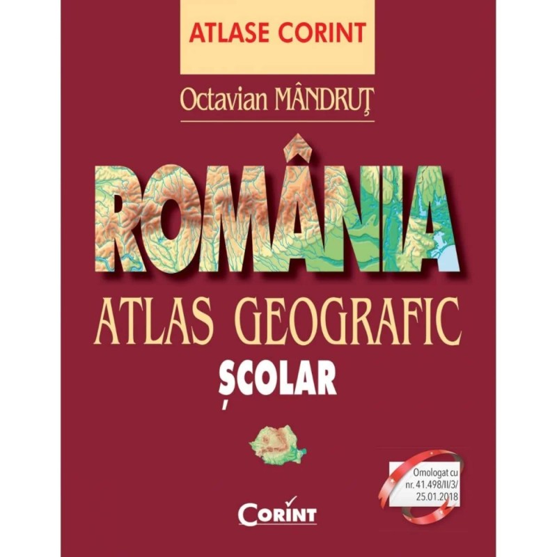 Atlas geografic, Romania, Editura Corint