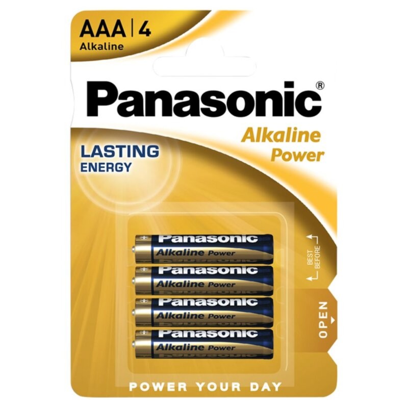 Baterii R3 Panasonic, AAA, 4 buc/set