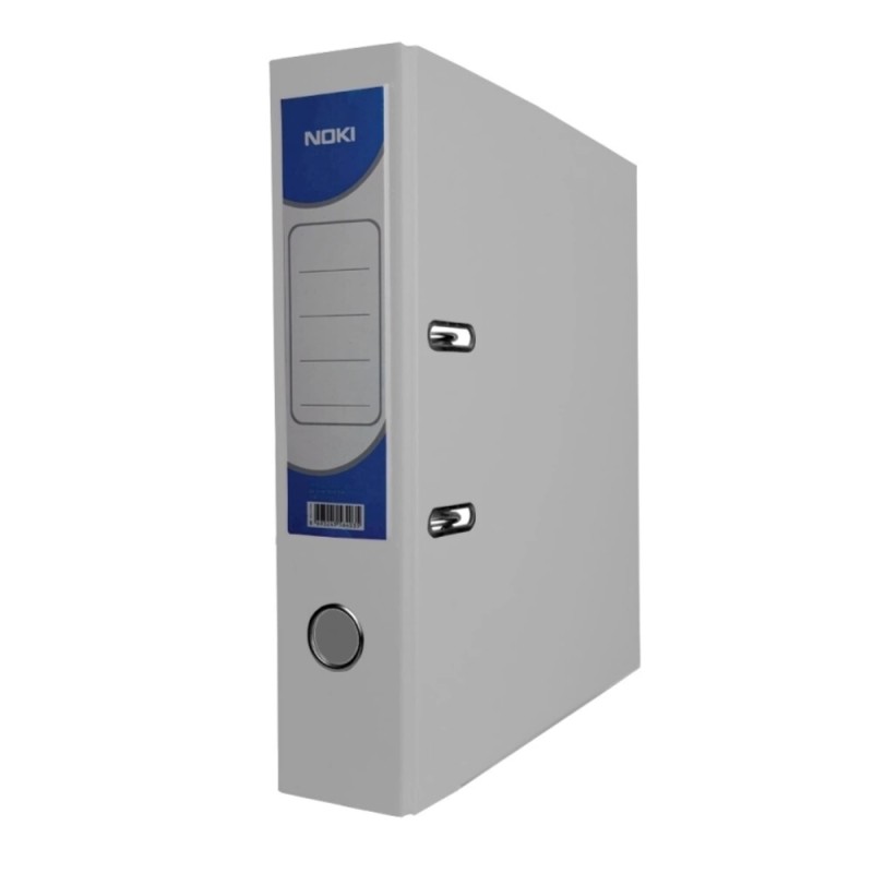 Biblioraft plastifiat Noki, 5 cm, gri