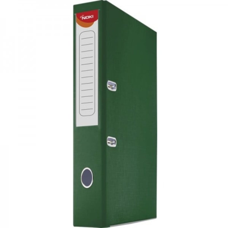 Biblioraft plastifiat Noki, 5 cm, verde