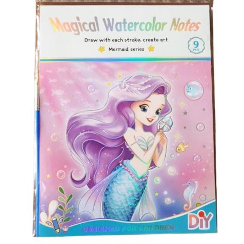 Caiet color, Magical Water Notes