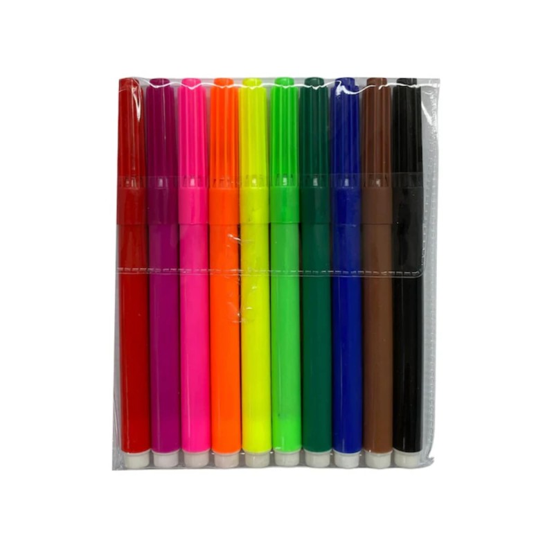 Carioca groasa, model fructe, 10 culori