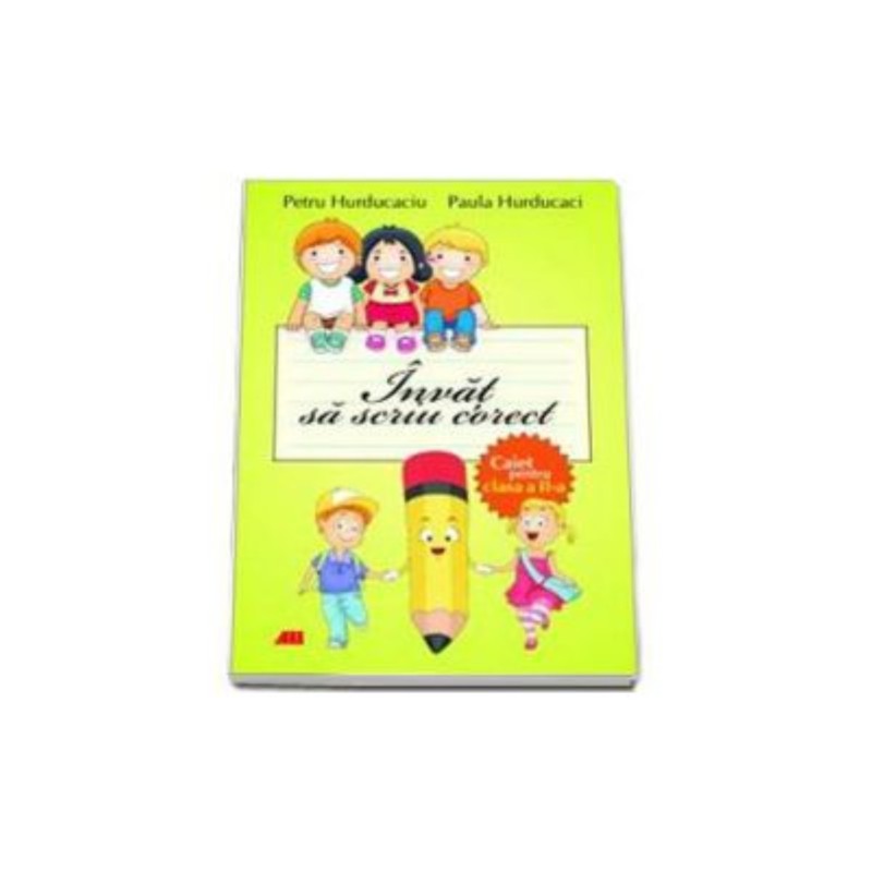 Carte educativa, Invat sa scriu corect II, Editura All