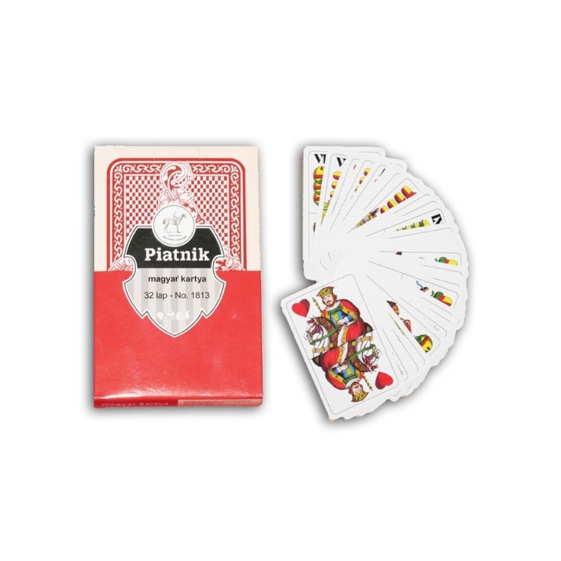 Carti de joc, ungaria, plastic, Piatnik