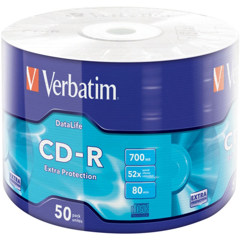 CD-R Verbatim, 50 Buc/Set 