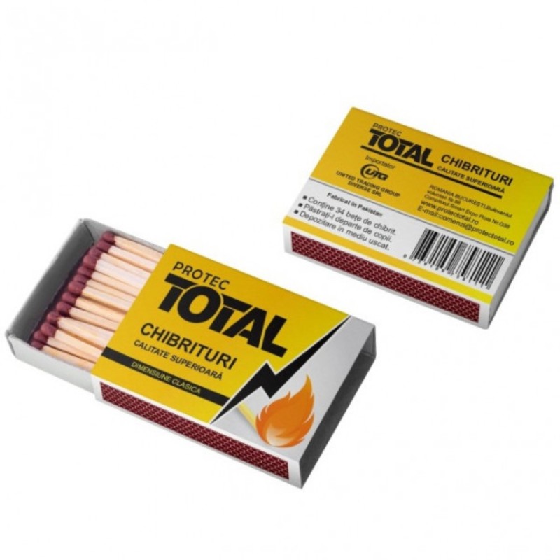 Chibrituri Protec Total, 34 bete