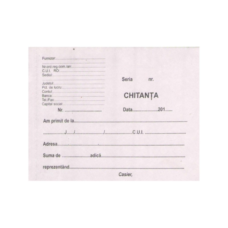 Chitante autocopiative, A6, 3 exemplare, 150 file