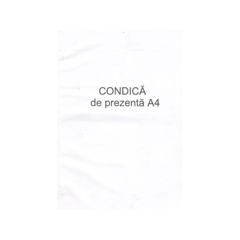 Condica de prezenta, A4, 60 file