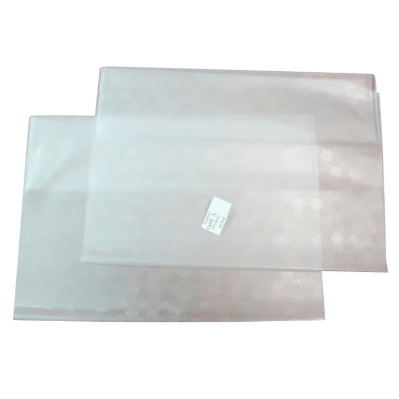 Coperta bloc desen, transparenta