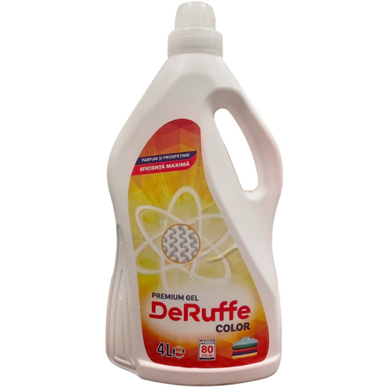Detergent lichid, Deruffe Color, 4 L