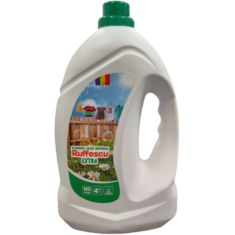 Detergent lichid, Ruffescu Extra, 4 L