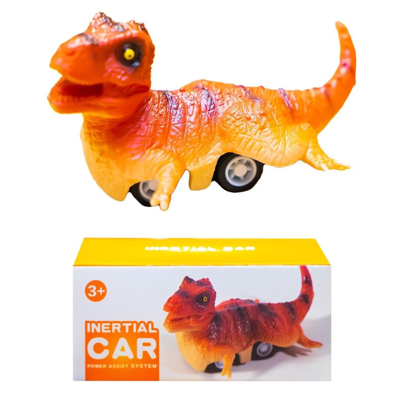 Masinuta cu frictiune tip dinozaur