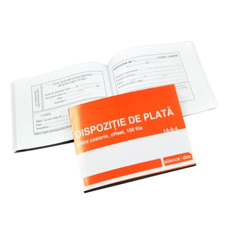 Dispozitie casierie, A6, 100 file, Silence