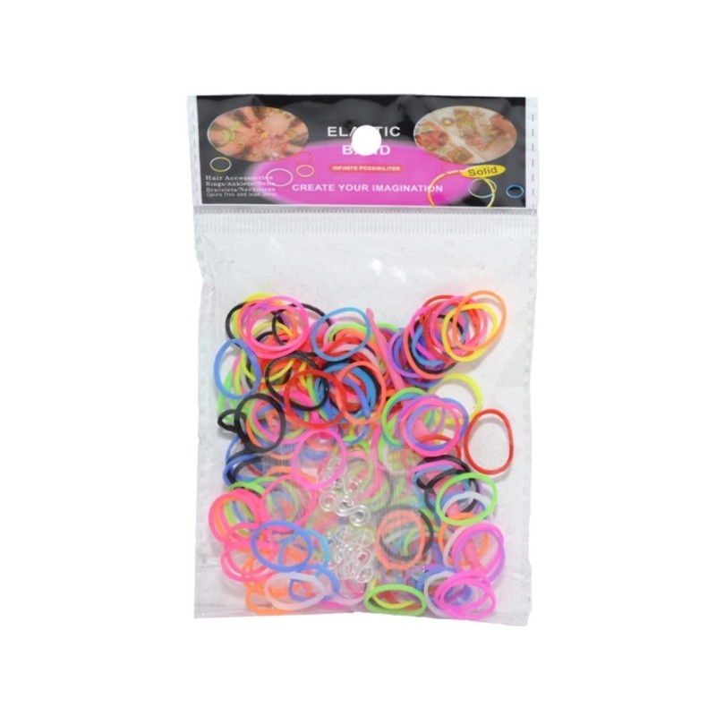 Elastice pentru bratari, 200/punga