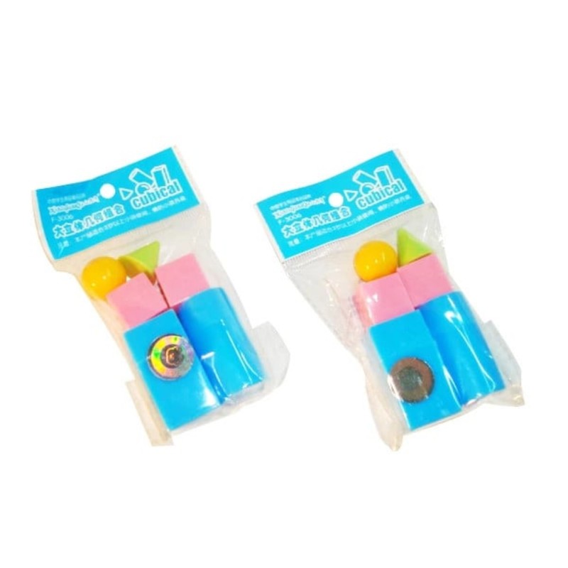 Figuri geometrice 3D din plastic