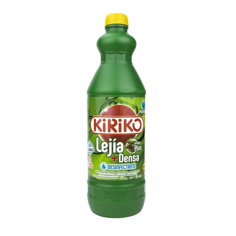 Clor Dens cu Detergen 1.5L, Kiriko - Pin