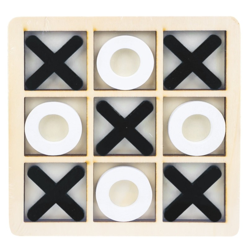 Joc X si 0, din lemn