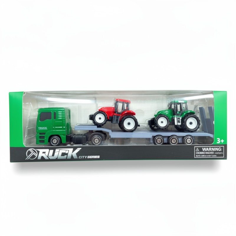 JUCARIE CAMION PLATFORMA+ 2 TRACTOARE