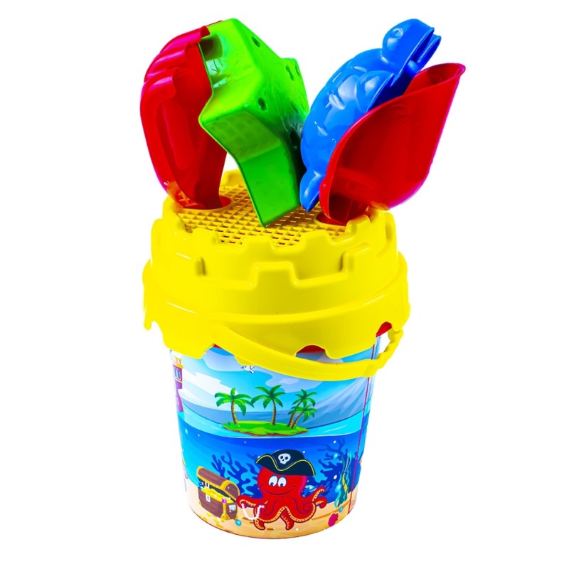 Jucarie galeata cu 6 accesorii