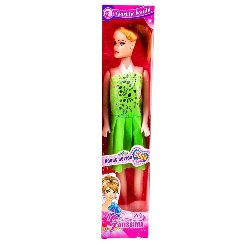 Jucarie papusa, Linda, 29 x 6 x 3.5 cm