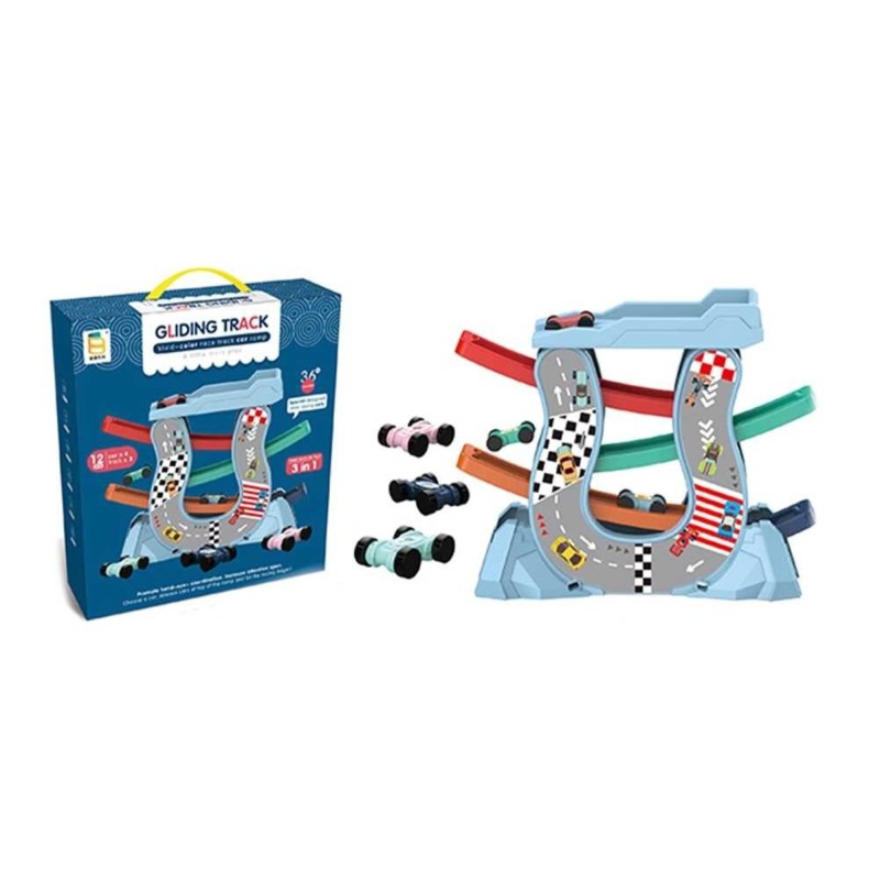 Jucarie pista masina, plan inclinat