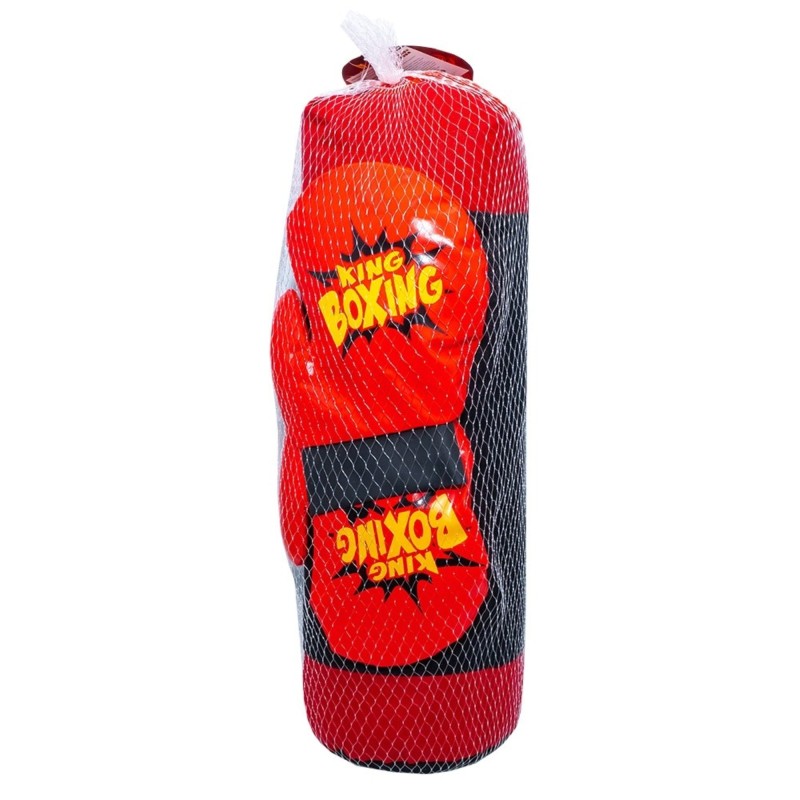 Jucarie sac box, cu manusi