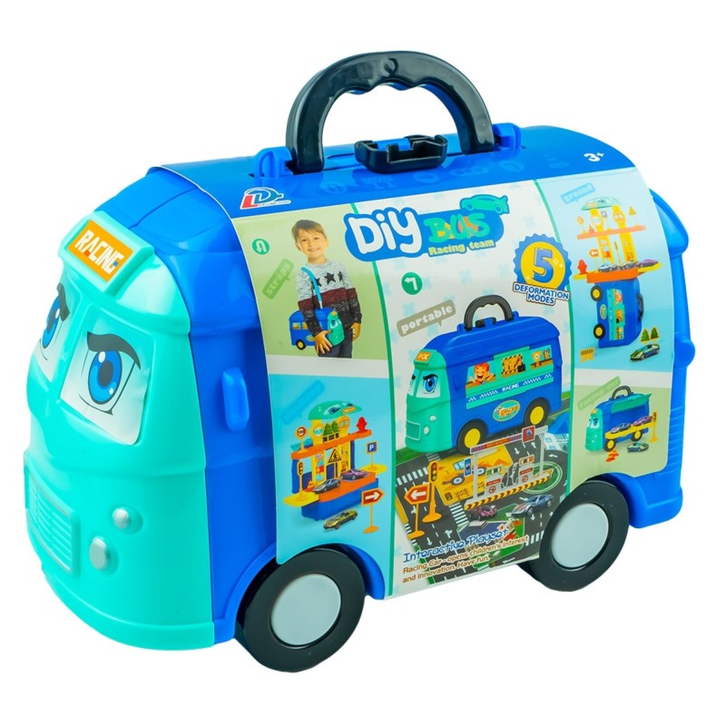 Jucarie set parcare, in gentuta, 47 x 34 x 14 cm