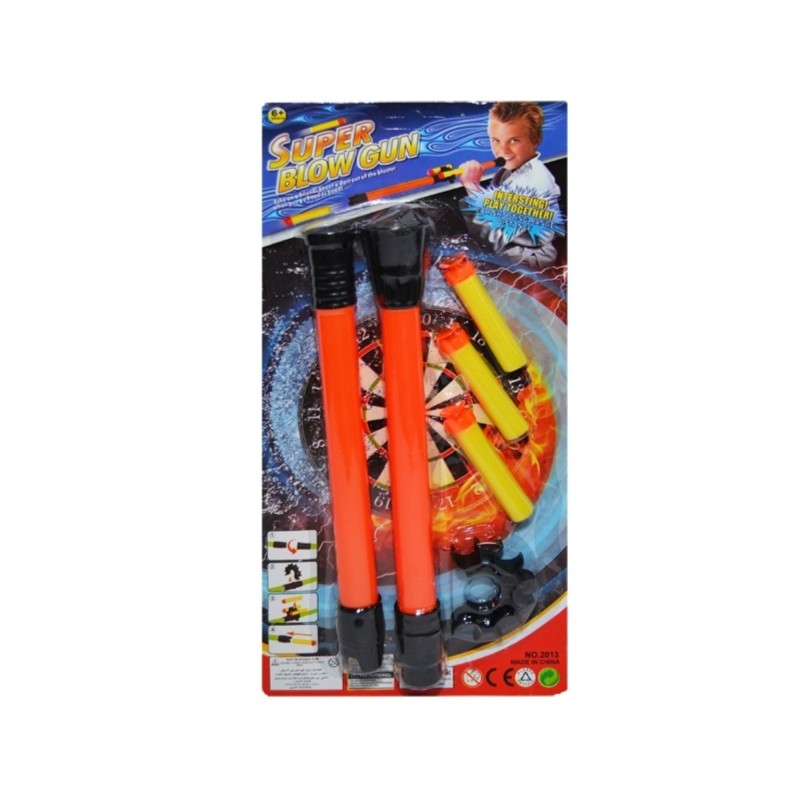 Jucarie suflatoare cu ventuze, 6 pcs/blister