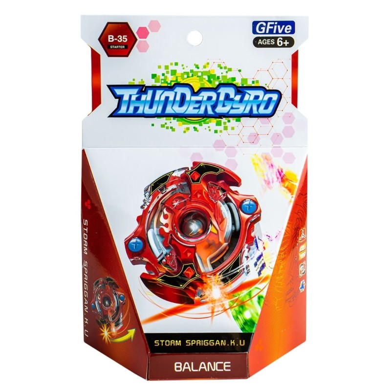 Jucarie titirez cu lansator, ThunderGyro