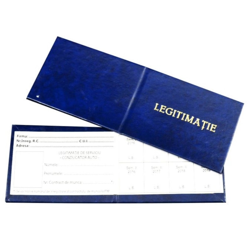 Legitimatie, 90 x 70 mm