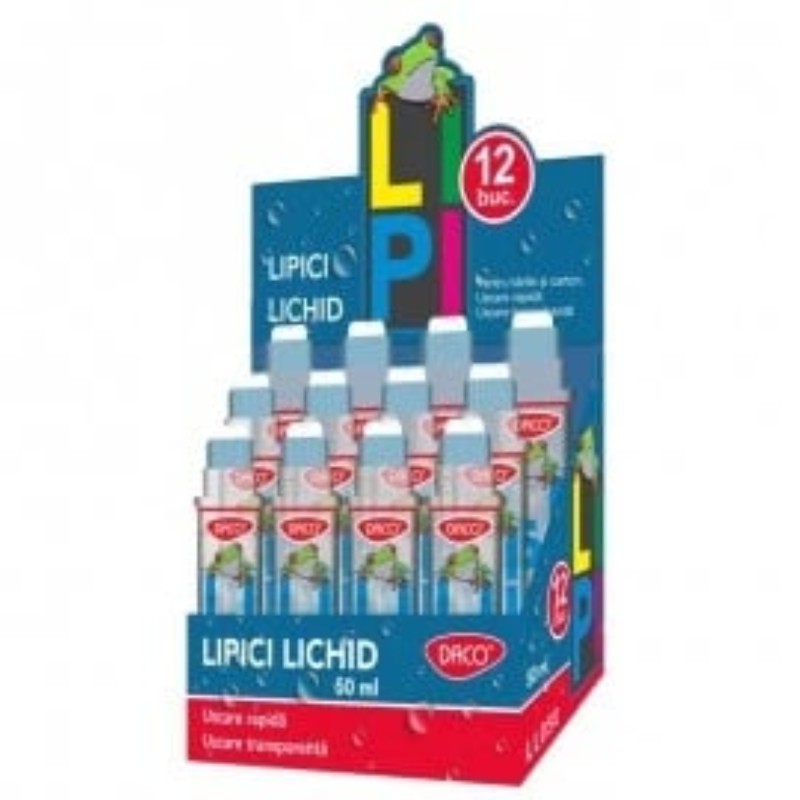 Lipici lichid, 50 ml, Daco