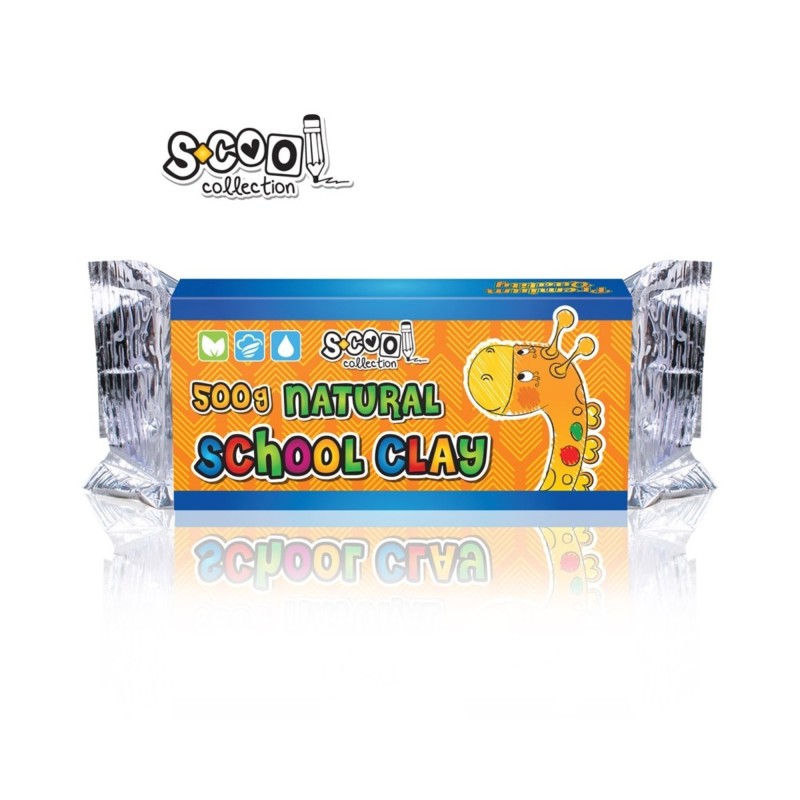 Lut de modelaj, alb, S-COOL, 500 g