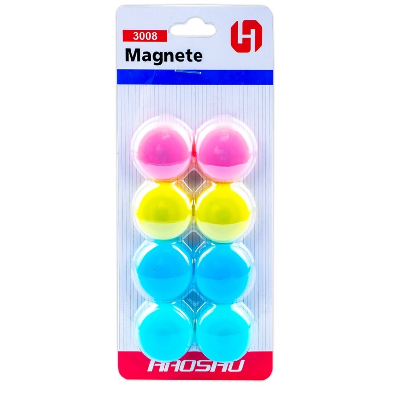 Magneti, disc, 30 mm, 8 buc/set