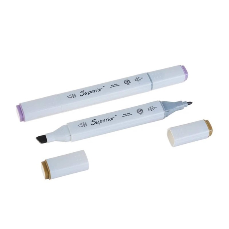 Marker permanent, 2 capete, Superior