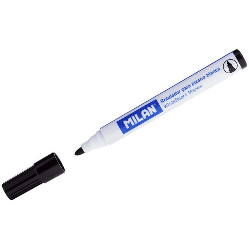 Marker tabla alba, Milan, negru