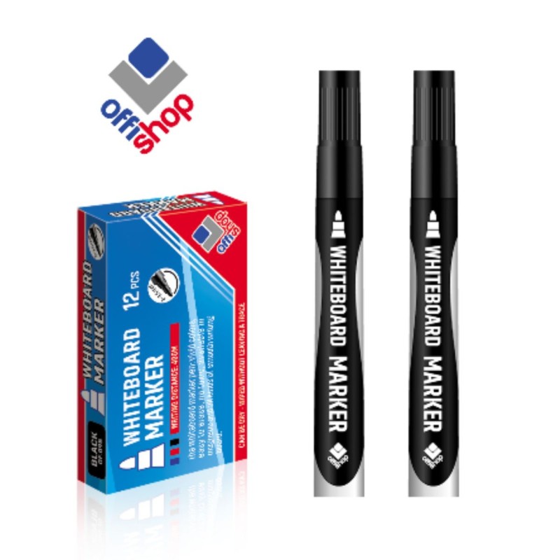 Marker tabla alba OFFISHOP, negru