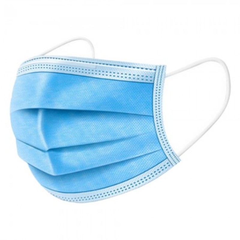 Masca de Protectie, Trei Pliuri, cu Elastic