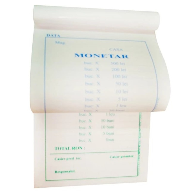 Monetar Autocopiativ, 2 exemplare