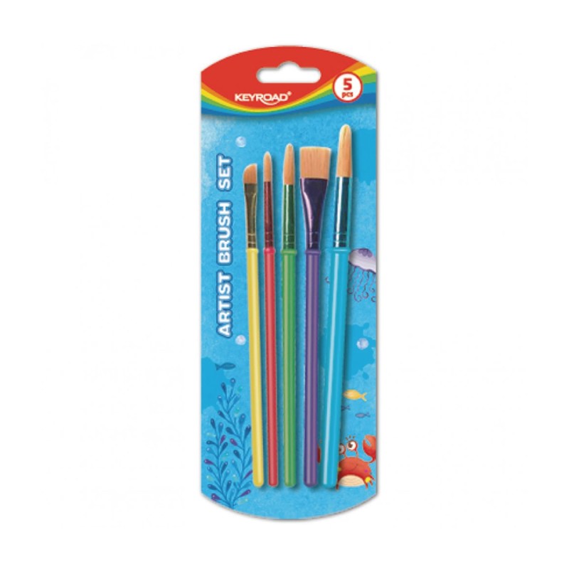 Pensule desen, Keyroad, 5 buc/set