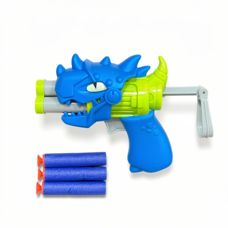 Pistol cu Gloante din Burete, Forma Dinozaur