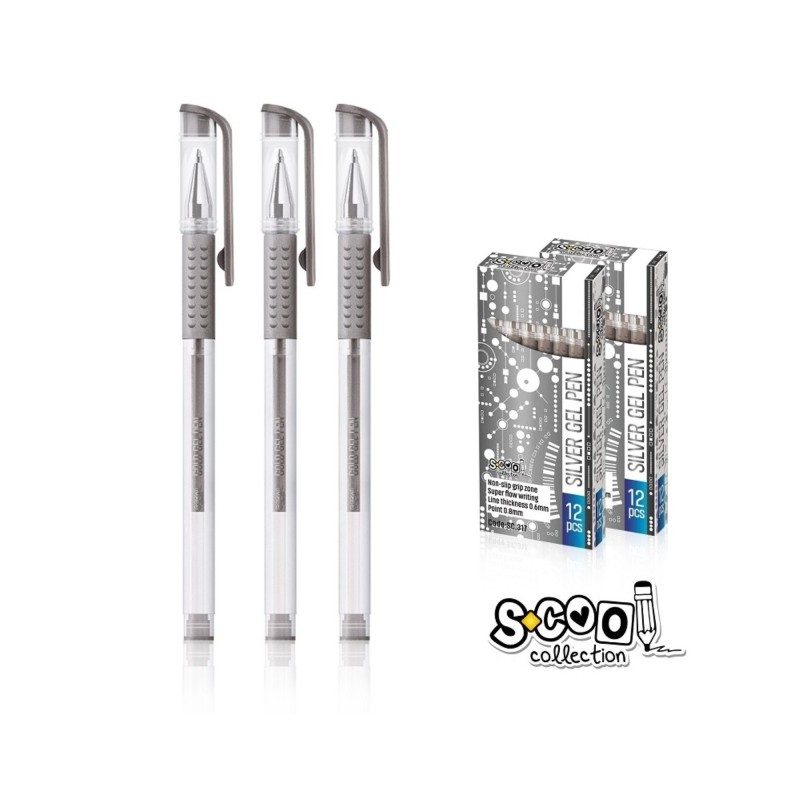 Pix S-COOL, 0.5 mm, argintiu