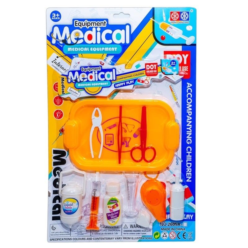 Jucarie Play set doctor, 10 pcs/set