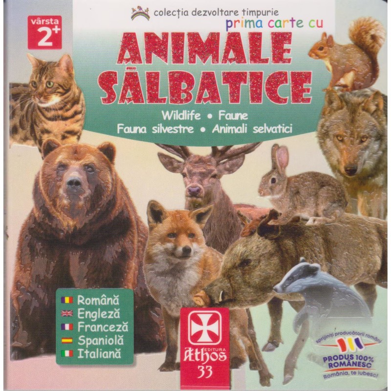 Prima carte cu animale salbatice, Editura Athos