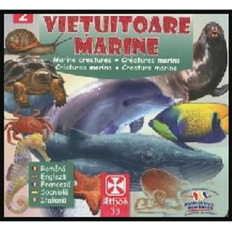 Prima carte cu vietuitoare marine, Editura Athos