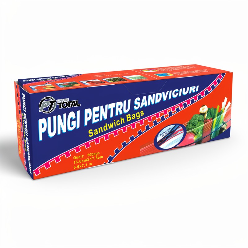 PUNGI MICI PENTRU SANDWICHURI 5 BUC/CUTIE