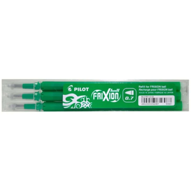 Rezerve roller Pilot Frixion, 0.7 mm, verde