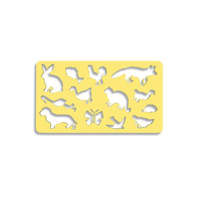 Sablon animale diverse, 13 modele, KOH-I-NOOR